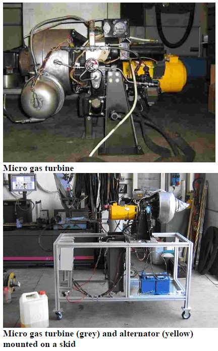 Micro Gas Turbines Modified by UFL